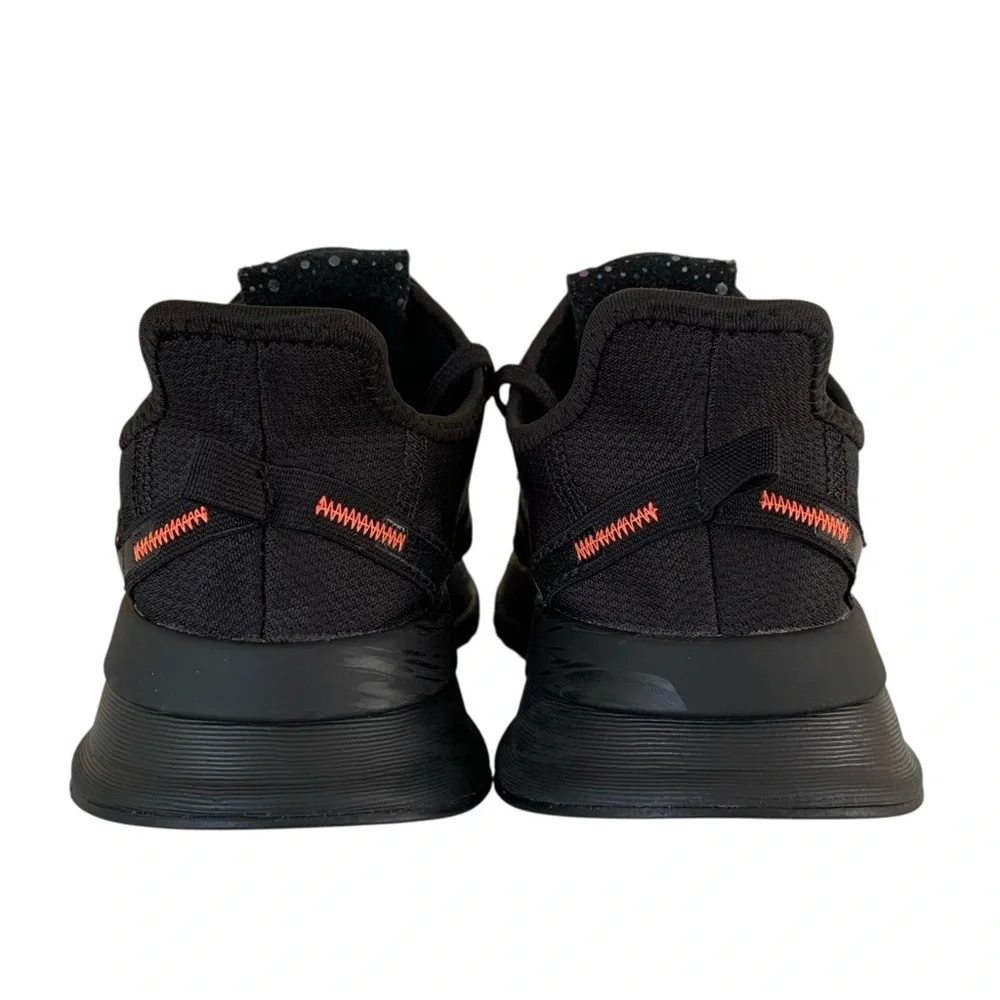 Adidas Black & Iridescent Stripe U Path Sneakers